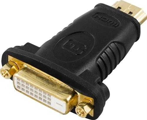 HDMI į DVI adapteris, kampinė jungtis