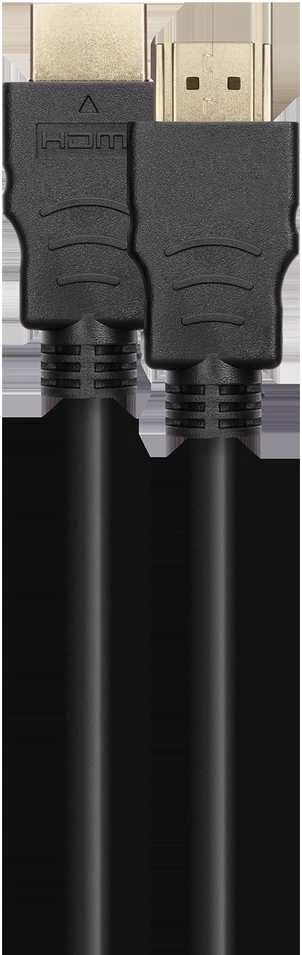 HDMI kabelis DELTACO ULTRA High Speed, 48Gbps, eARC, QMS, 8K 60Hz, 4K 120Hz, 3m, juodas / HU-30