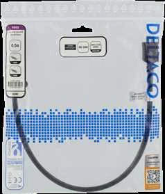Deltaco HDMI laidas originalioje pakuotėje