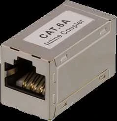 Jungtis CAT6a, FTP (ekranuota) DELTACO sidabrinė / 685-F