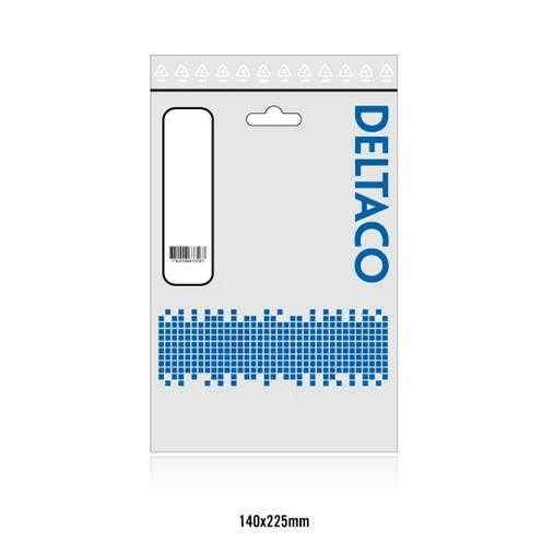 Kabelis DELTACO 1m, juoda / USB-210S