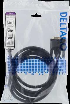 HDMI į DVI kabelis 2m firminėje pakuotėje