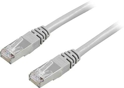 Inline Kabelis DELTACO F / UTP, Cat5, 20m, 100MHz, pilkas / 20-STP