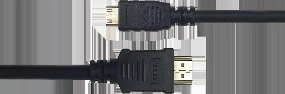 Kabelis DELTACO HDMI - mini HDMI, 4K UHD in 60Hz, 2m, juodas / HDMI-1026-K / 00100008
