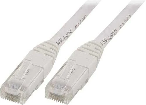 Goobay Kabelis DELTACO UTP, 2.0m, CAT5e, baltas / V2-TP