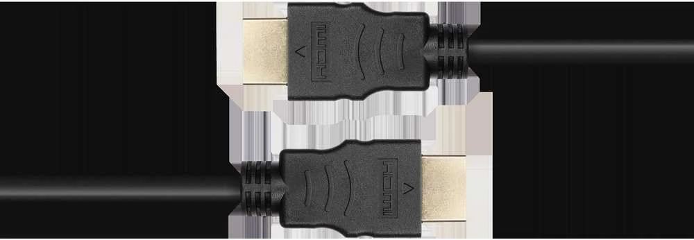 Kabelis DELTACO Ultra High Speed HDMI, ARC, QMS, 8K in 60Hz, 4K UHD in 120Hz, 1m, juodas / HU-10-R