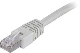Kabelis DELTACO F / UTP Cat6 0.7 m. pilkas / STP-607