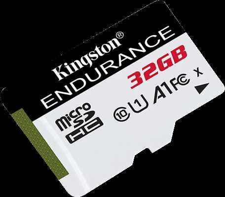 Atminties kortelė Tik Kingston 32GB Micro SDHC Endurance 95R/30W C10 A1 UHS-I kortelė