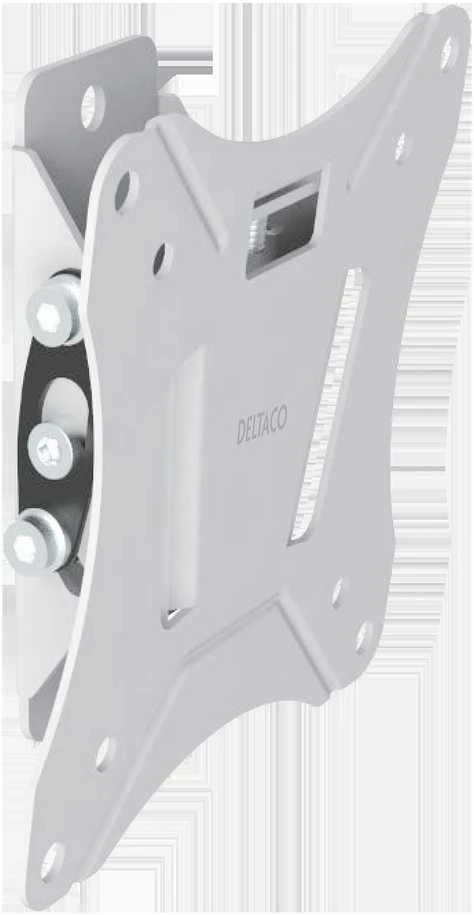 Kompaktiškas ir kreipiamas sieninis laikiklis DELTACO OFFICE LED / LCD, 13 - 27 ", juodas / ARM-0510