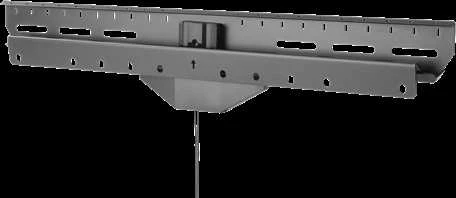 Laikiklis DELTACO TV 37"-80", itin plonas, 2 krypčių / ARM-465