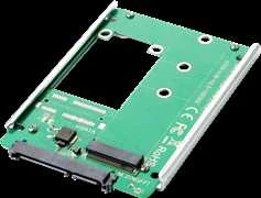 MicroStorage M.2 - SATA SSD adapteris, 22 kontaktai SATA į M.2 SATA, B raktas 2242/2262/2280 DELTACOIMP / KT031B2
