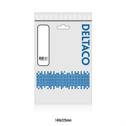 Mob. telefono kabelis DELTACO USB 2.0 "CA", 1.5m, juodas / USBC-1005