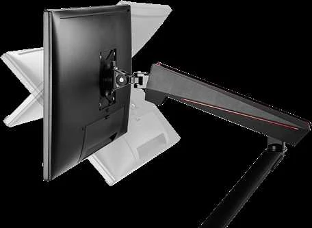 Monitorius Monitoriaus laikiklis DELTACO GAMING 17"-32" ekranams, VESA 75x75 / 100x100, juodas / GAM-101