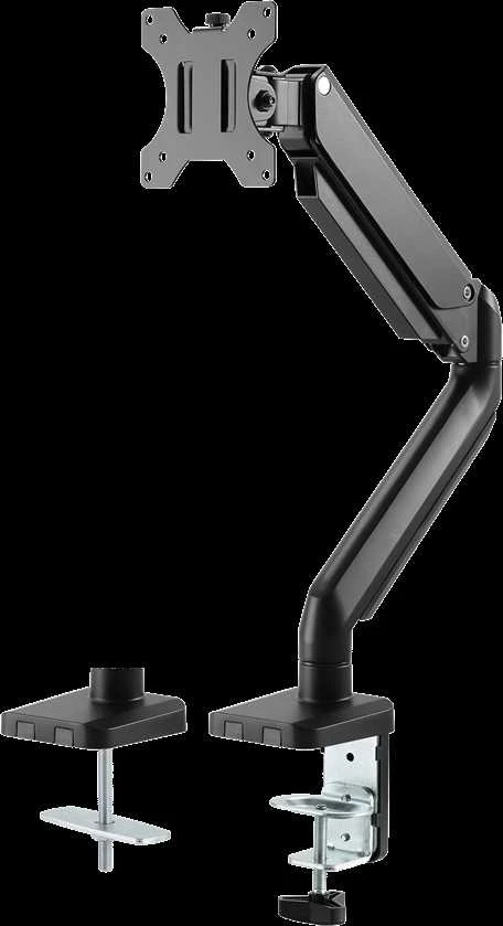 Monitoriaus laikiklis DELTACO OFFICE su dujine spyruokle 17 "-32", 1,5-8kg, 75x75-100x100 / ARM-0350