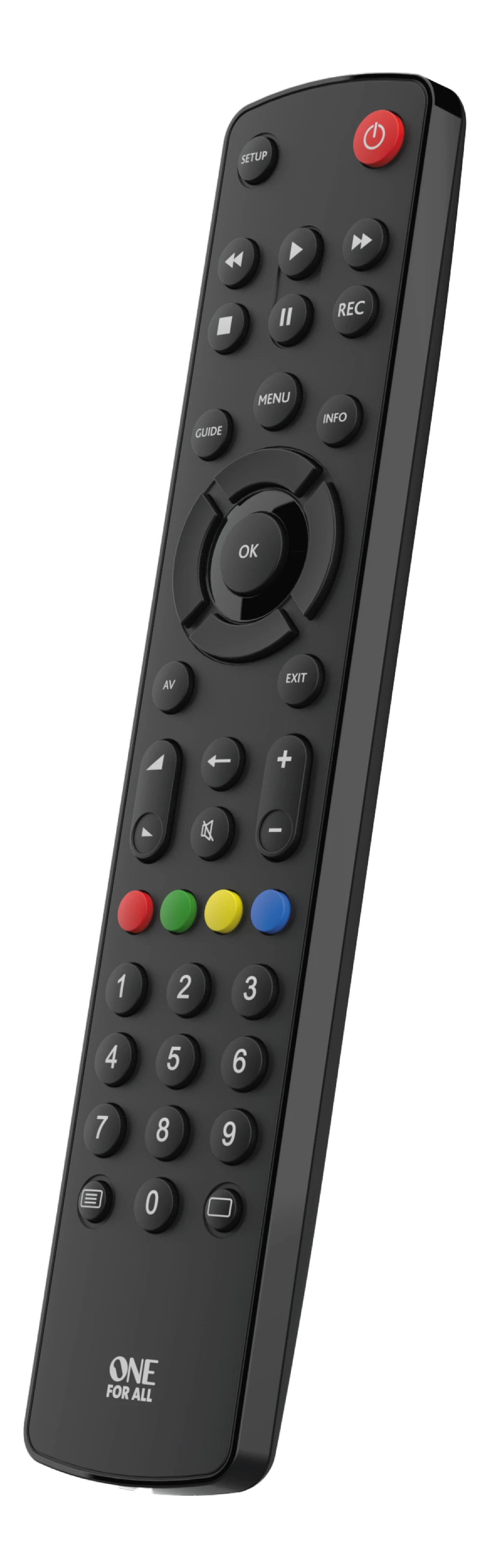 One For All ONE Visiems 1, universalus nuotolinio valdymo pultas Evolve TV