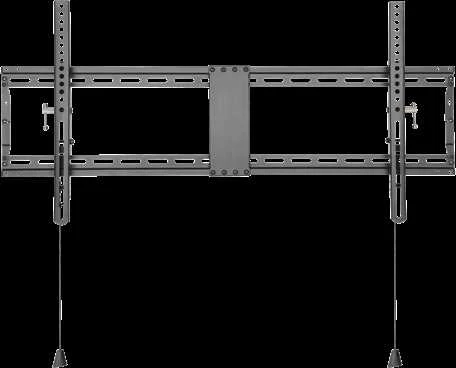 Pakeliamas sieninis laikiklis DELTACO OFFICE lankstomas, 43"-90", 70kg, 200x200-800x400, juodas / ARM-0205