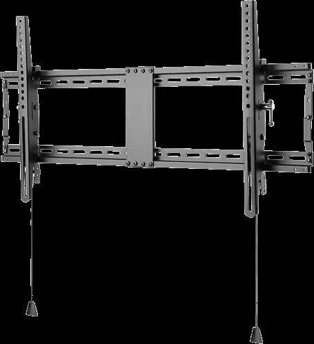Pakeliamas sieninis laikiklis DELTACO OFFICE lankstomas, 43"-90", 70kg, 200x200-800x400, juodas / ARM-0205