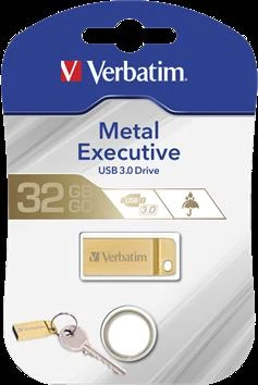 USB raktas Verbatim 32GB, 25MB/s, auksinis / V99105