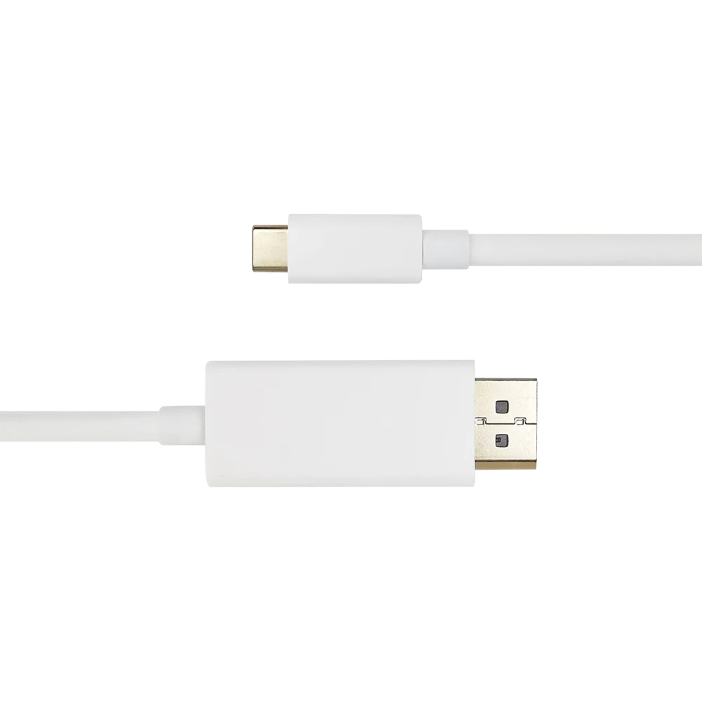 USB-C į DisplayPort kabelio jungtys