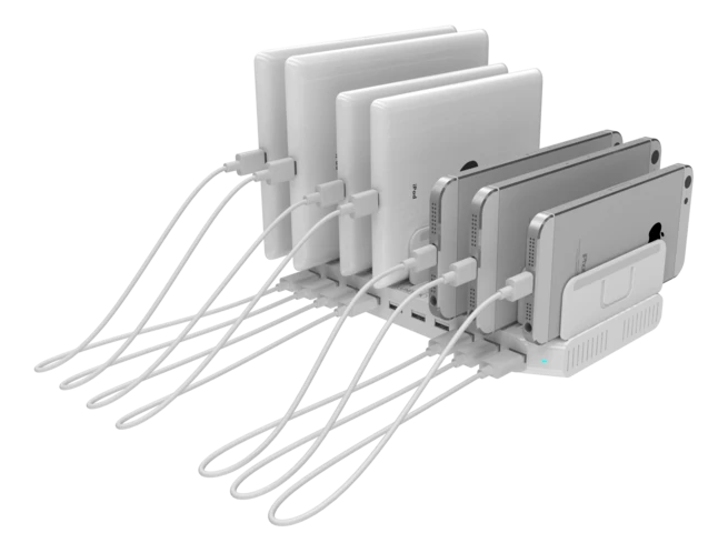 "UNITEK Y-2172 Unitek Docking Station 10x USB 2,4A, 96W Y-2172"
