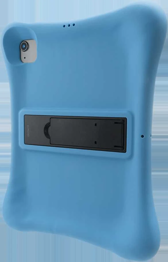 Silikoninis dėklas DELTACO iPad Air 10.9"/Pro 11" 2020/2021, pastatomas, mėlynas / TPF-1310