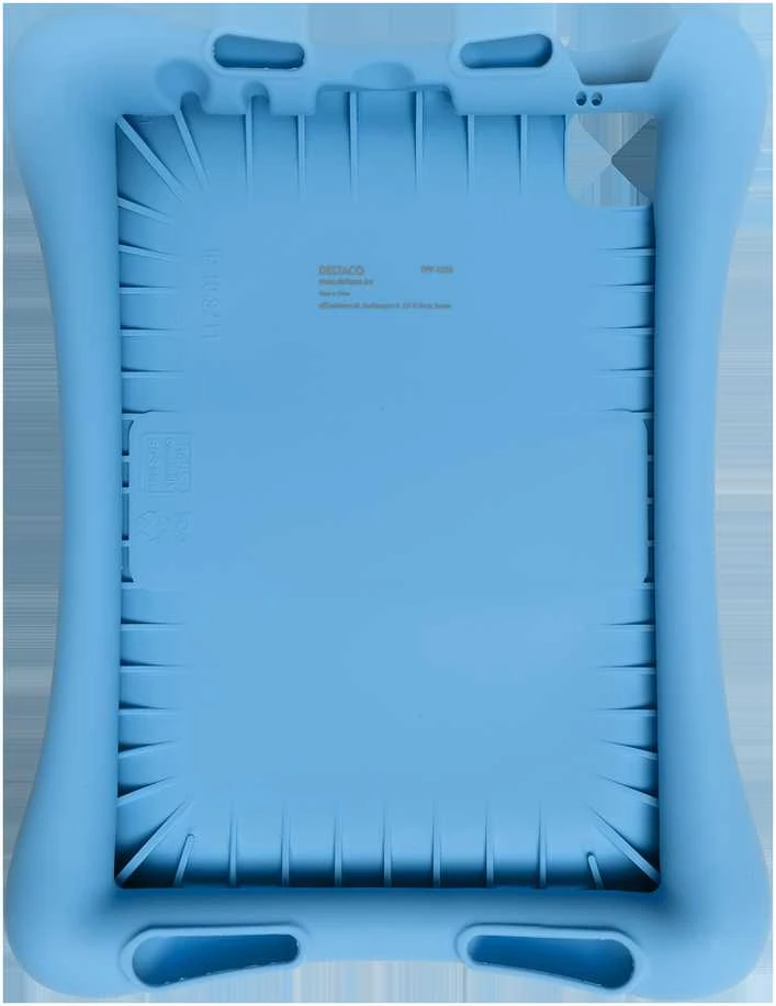 Silikoninis dėklas DELTACO iPad Air 10.9"/Pro 11" 2020/2021, pastatomas, mėlynas / TPF-1310