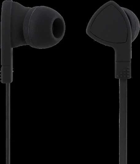 STREETZ ausinės, su mikrofonu, 3.5mm, juodos HL-W102