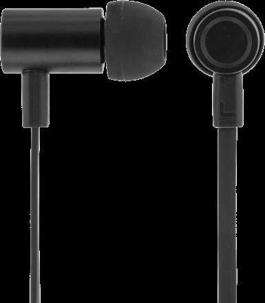STREETZ ausinės su mikrofonu, atsakymo mygtukas, 3,5 mm, vandeniui atsparios, juodaos / HL-W109