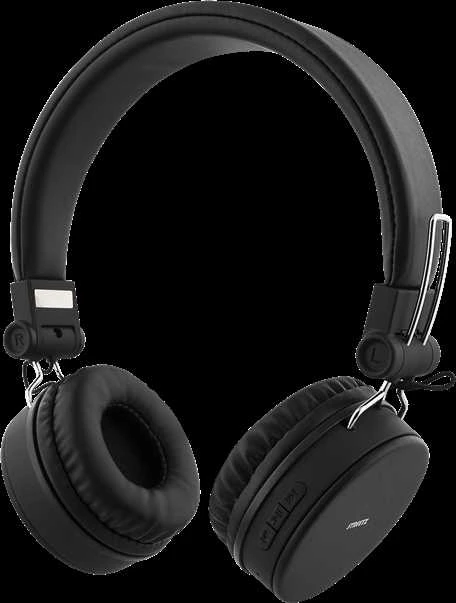 STREETZ sulankstomos BT5,0 ausinės, 3,5 mm, juodos HL-BT400