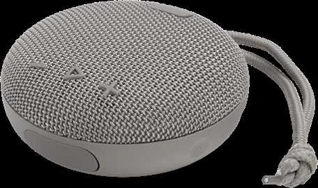 STREETZ vandeniui atsparus „Bluetooth“ garsiakalbis, 5 W, AUX, įmontuotas mikrofonas, pilkas CM764