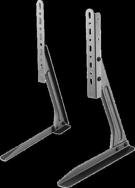 Laikiklis Stalinis DELTACO stovas televizoriui, 23 "-70", 50kg, 75x75-800x400mm ARM-1402