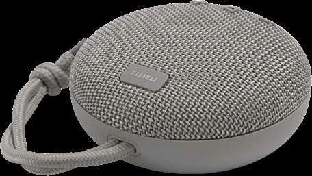 STREETZ vandeniui atsparus „Bluetooth“ garsiakalbis, 5 W, AUX, įmontuotas mikrofonas, pilkas CM764