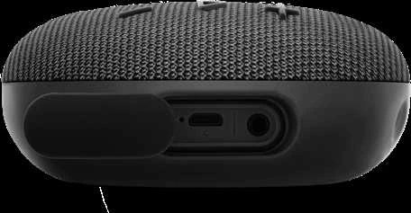 Pelė STREETZ vandeniui atsparus „Bluetooth“ garsiakalbis, 5 W, AUX, įmontuotas mikrofonas, juodas / CM763