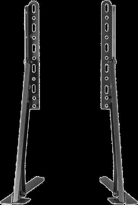 Laikiklis Stalinis DELTACO stovas televizoriui, 23 "-70", 50kg, 75x75-800x400mm ARM-1402