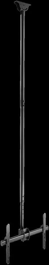 Teleskopinis LED / LCD lubinis laikiklis DELTACO OFFICE 37-70 ", 2500 - 3000 mm, iki 50kg, juodas / ARM-0402