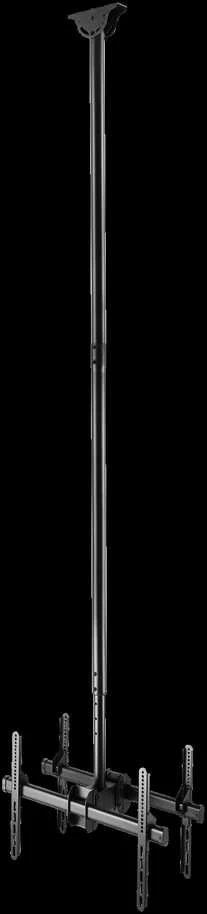 Teleskopinis LED / LCD lubinis laikiklis DELTACO OFFICE 37-70 ", 2500 - 3000 mm, juodas / ARM-0405