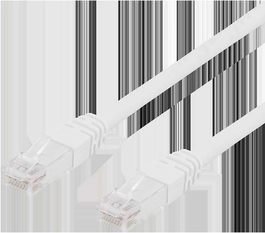 Tinklo kabelis DELTACO U/UTP Cat6, 3m, baltas / TP-63V-K / R00210011
