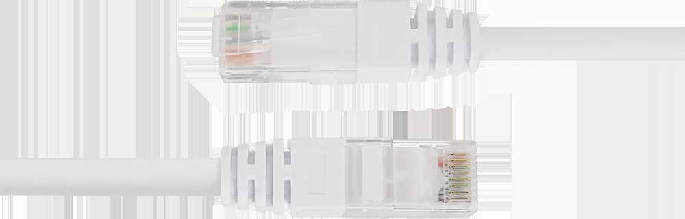 Tinklo kabelis DELTACO U/UTP Cat6, 15m, baltas / TP-615V-K / 00210005