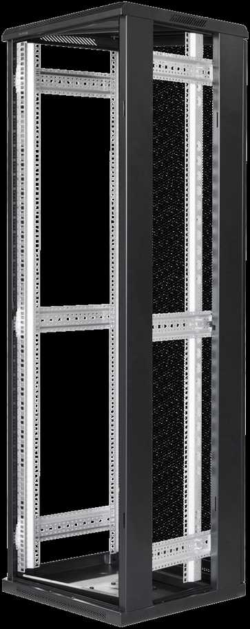 TOTEN System G, 19 "spinta, 42U, 600x800, perforuotos priekinės durys/ 19-G6842PD