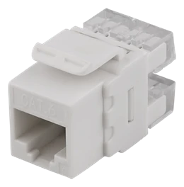 UTP Cat6 kabelių jungtis, neekranuota, 180 laipsnių, 22-26AWG DELTACO / MD-110