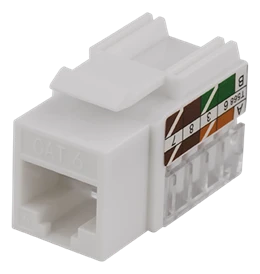 UTP Cat6 kabelių jungtis, neekranuota, 90 laipsnių, 22-26AWG DELTACO / MD-111