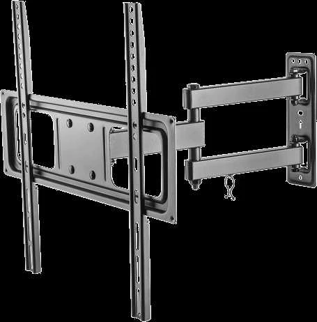 TV laikiklis DELTACO 3 krypčių, 32"-55", 35kg, 200x200-400x400 juodas / ARM-1200