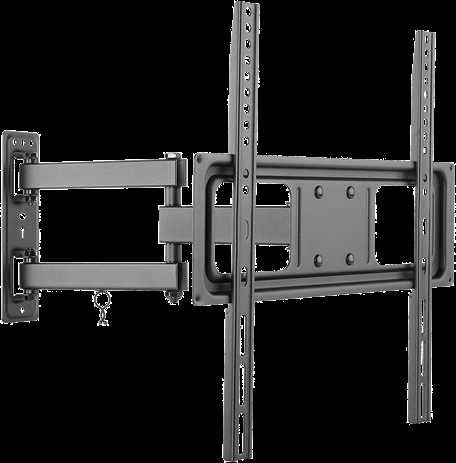 TV laikiklis DELTACO 3 krypčių, 32"-55", 35kg, 200x200-400x400 juodas / ARM-1200