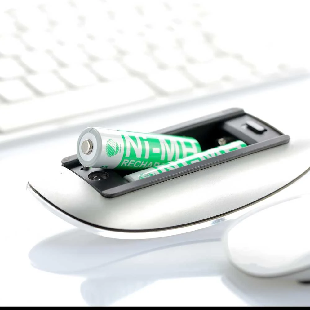 Įkraunamos AA baterijos DELTACO AA 2500mAh, pažymėtos "Nordic Swan" ekologiniu ženklu, 4 vnt. pakuotė / ULT-NH2500AA-4P