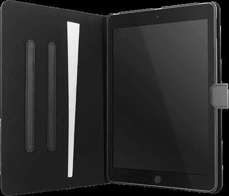 „DELTACO iPad 10.2“ 2020 m. Dėklas, veganiškos odos, juodas IPD-2020