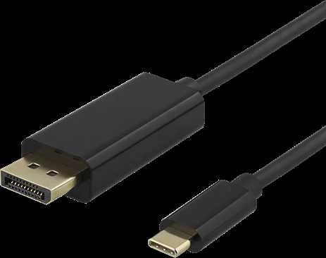 USB-C į DisplayPort kabelio jungtys
