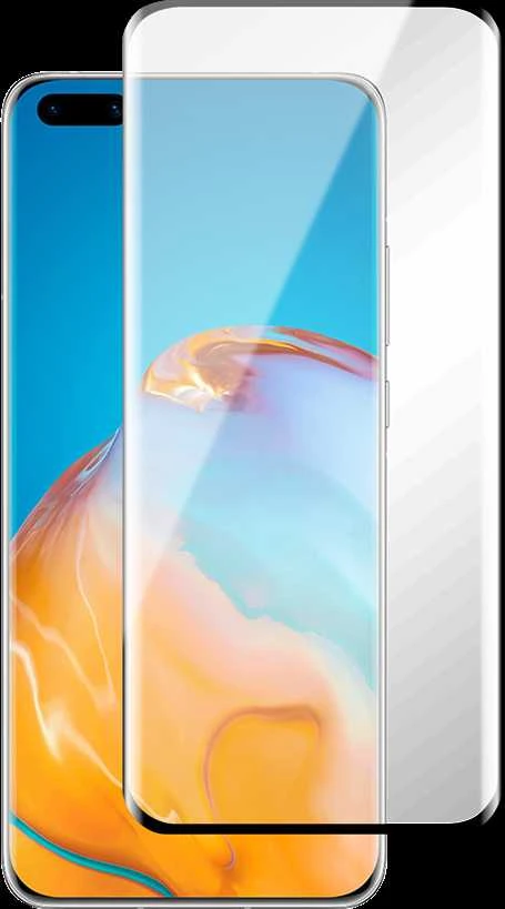 „DELTACO“ ekrano apsauga, skirta „Huawei P40 Pro“, 2,5D stiklas, visas ekranas