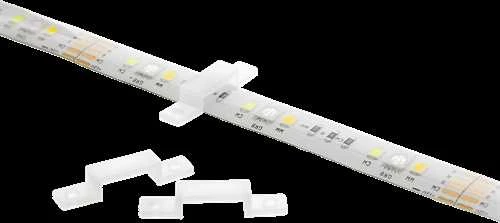 „DELTACO SMART HOME“ LED juostos prailginimas, 1m, RGB, 2700K-6500K, 6 kontaktų, tinka SH-LS3M, baltas SH-LSEX1M