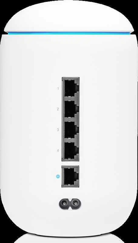 Maršrutizatorius UBIQUITI Ubi UDM Ubiquiti UDM UniFi Dream Machine 802.11ac 4x4 Wave 2 AP su valdikliu, 4x GbE