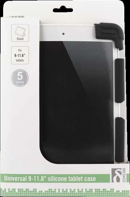 Universalus planšetinio kompiuterio dėklas Deltaco, 9-11.6", juodas / TPF-1305